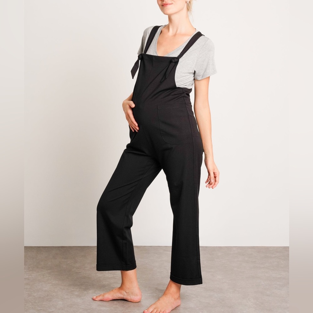 Nom Maternity Imogen Knit Overalls